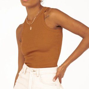 DISSH ICONIC COPPER KNIT TOP